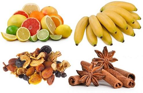 fruit and cinnamon to increase strength