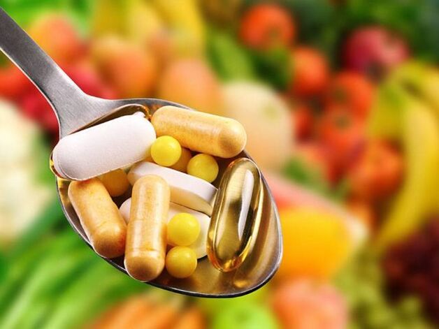 Vitamins in a spoon