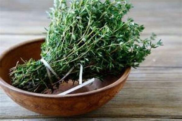 Thyme helps to cope with male's powerlessness